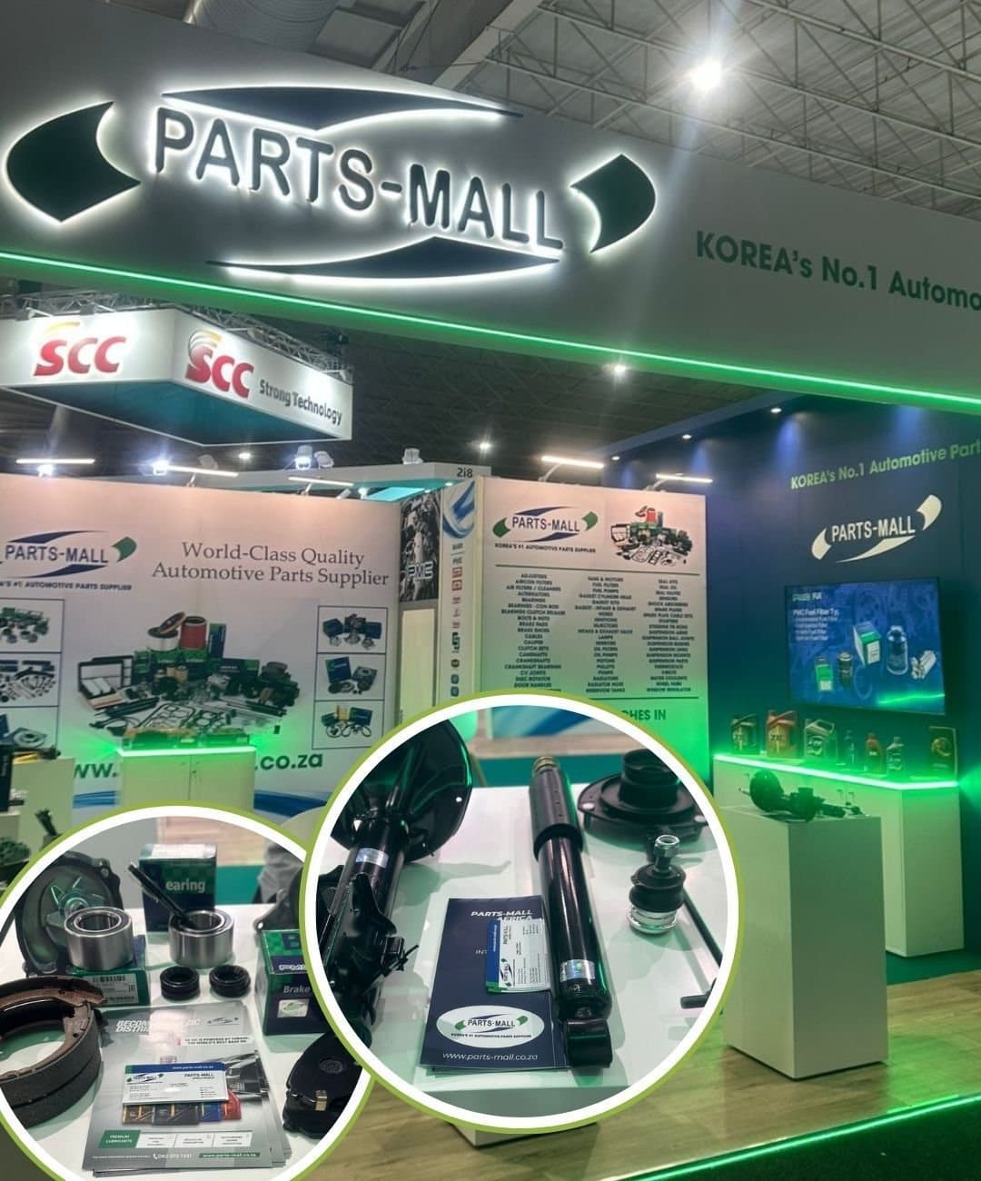 Parts-Mall stand at Automechanika